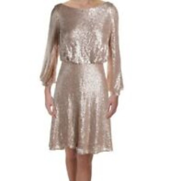 Tadashi Shoji Juno sequinMedium NWT